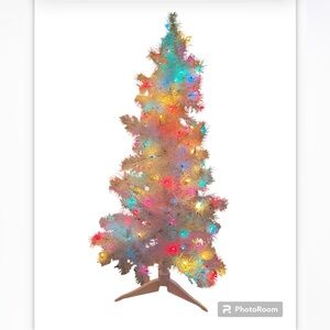 48” FIBER OPTIC XMAS TREE IN BOX/ Multi-Color  Lights🎄